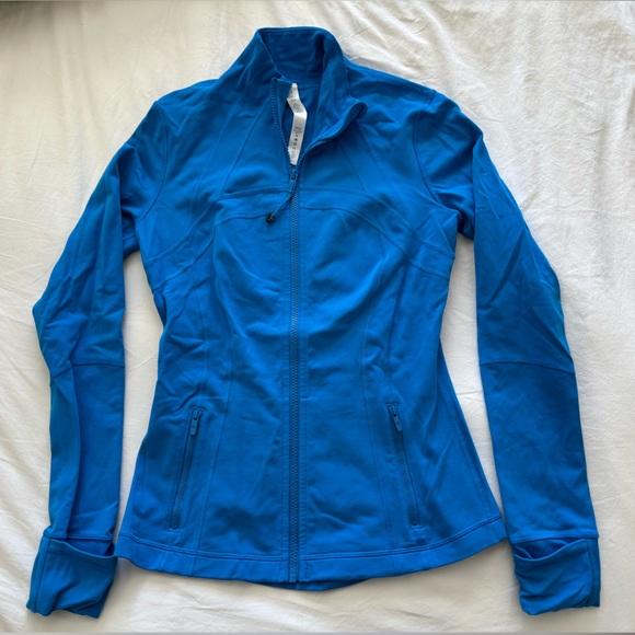 Lululemon, Vibrant Blue Zip-Up Jacket, Like New! - Picture 8 of 15
